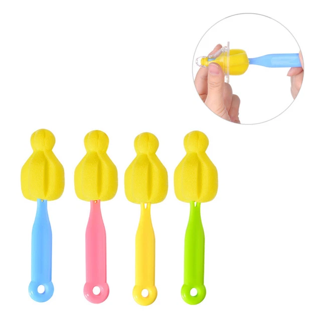 Chupete para bebés accesorios de limpieza botella de enfermería cepillo botella cepillo de alimentación cepillo