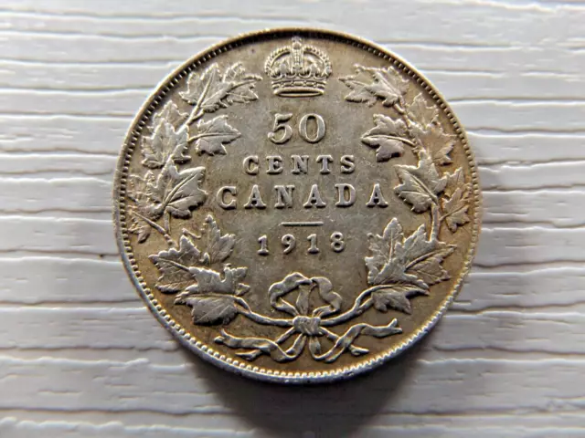 CANADA 1918 50 Cents #1d
