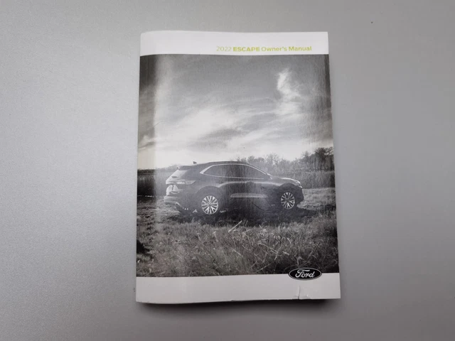 Bedienungsanleitung Ford Kuga 2022