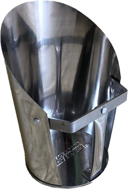 Walden Backyards Ash Scoop - Stainless Steel -Utility Scoop - Pellet Scoop - Fir
