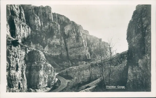 Real photo Cheddar gorge