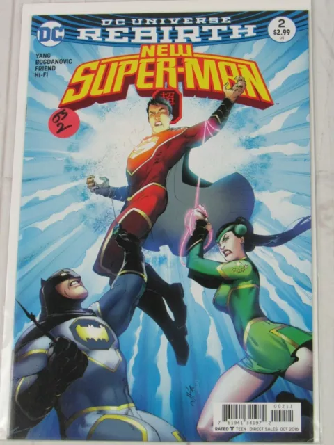 New Super-Man #2 Oct. 2016 DC Comics DC Universe Rebirth