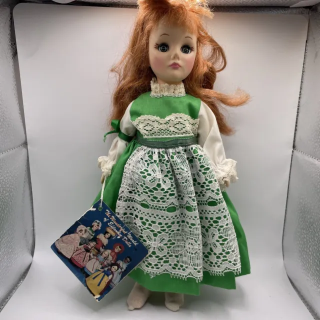 Vintage Effanbee Miss Ireland Doll #1105 The Wonderful World of Dolls 11"