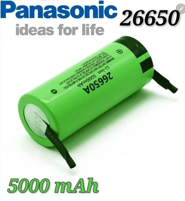 Achun.vn - PIN Panasonic/HLY-26650 - 5000mah (5C) - 3.7v XẢ 25A - Pin Và Dụng Cụ - Foto 8