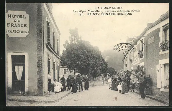 CPA Saint-Leonard-Des-Bois, Les Alpes Mancelles, Environs d´ Alencon 1909