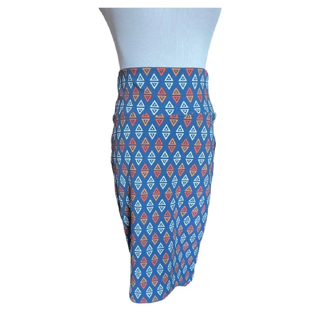 NWT Womens Lularoe Diamond Print Cassie Pencil Skirt - Sz S