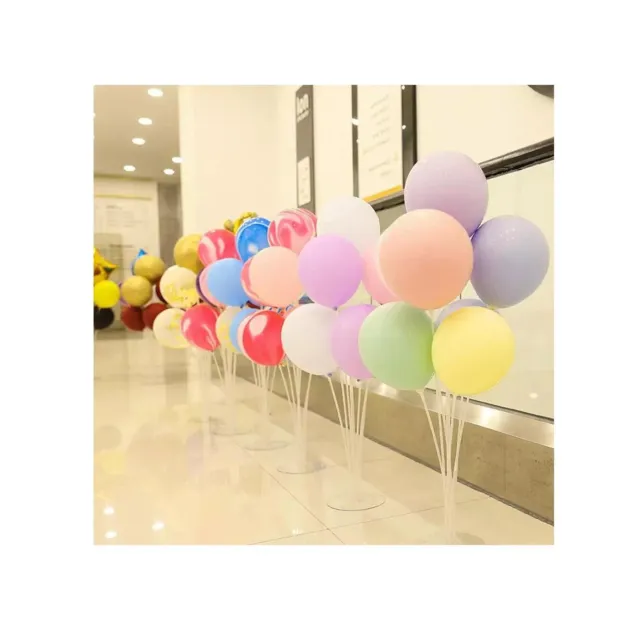 Set Tischballonständer für Abschluss/Hochzeit Geburtstag Baby Dusche Party Dekor