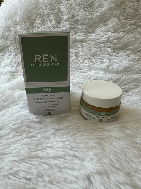 Bálsamo de recuperación nocturna REN Clean Skincare Evercalm 30 ml nuevo en caja