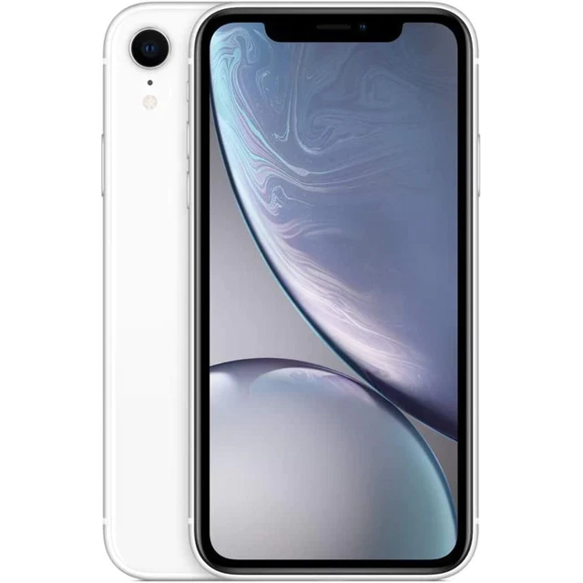 Apple iPhone XR 64GB White Unlocked - Refurbished Good - NO FACE ID