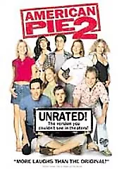 American Pie 2 (DVD, 2002, Unrated Version) disc only & art  - #1477 case avail