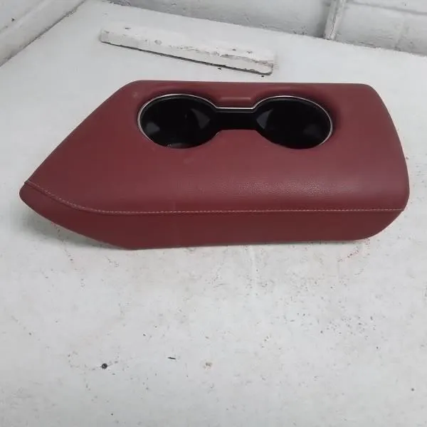 2022 TOYOTA SUPRA Front Console Red Dual Cup Holders Leather Cover 699129606 OEM