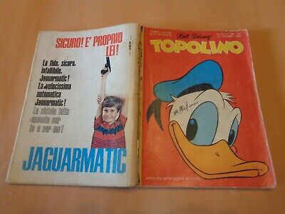 Topolino N° 674 Originale Mondadori Disney Discreto 1968 Bollini
