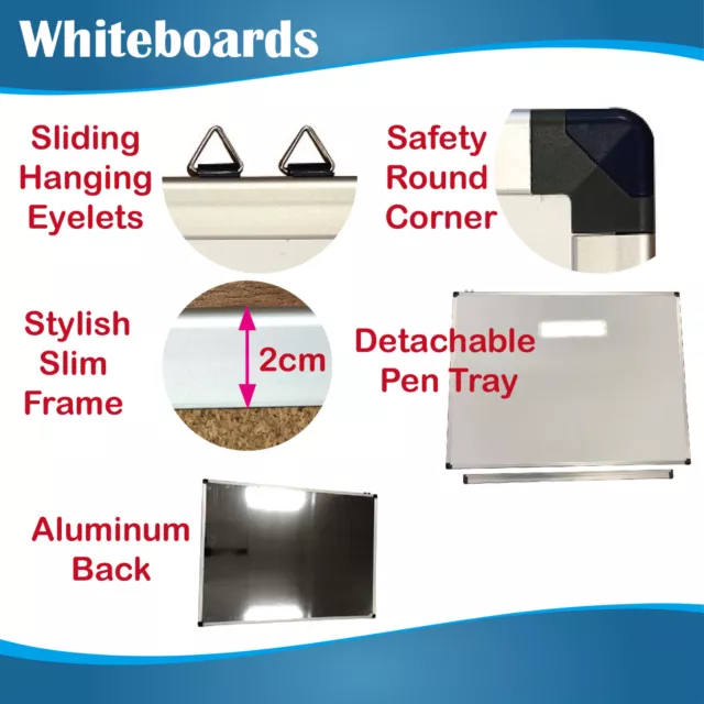 900x1200mm Premium Quality Office Magnetic Whiteboard Whiteboards White Board 2