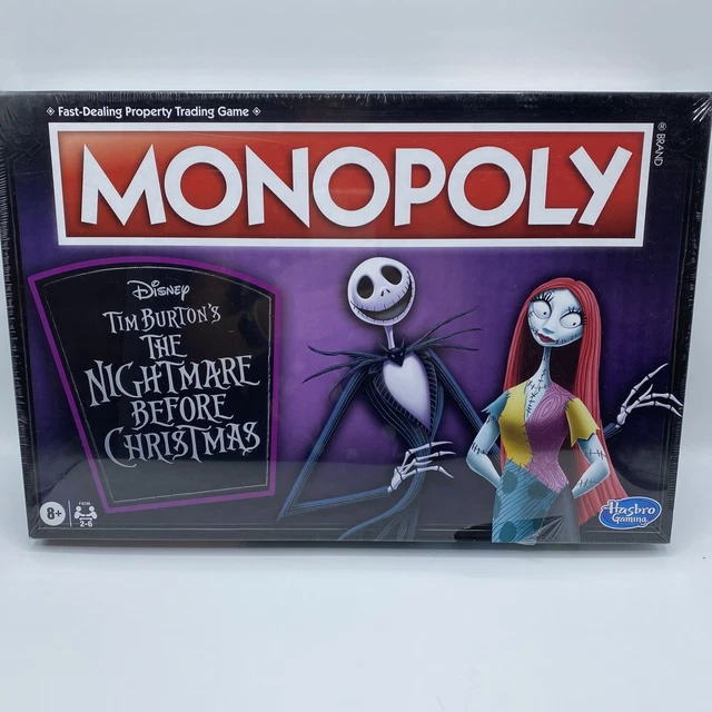 TIM BURTON'S THE Nightmare Before Christmas gioco da tavolo completo