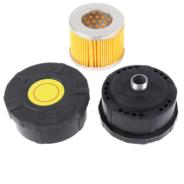 25/32mm rosca compresor de aire silenciador filtro de entrada elemento bomba