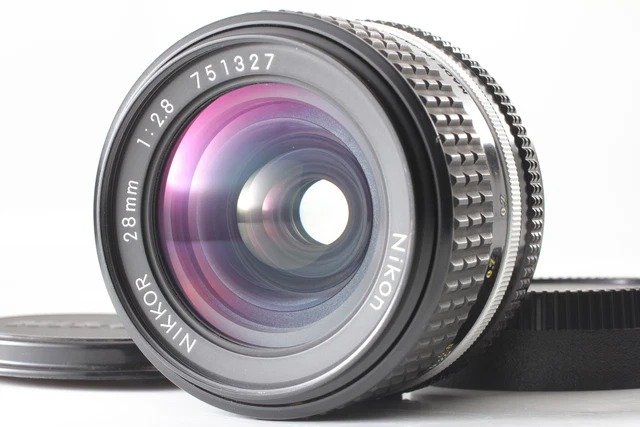 [MINT] NIKON Ai-s NIKKOR 28mm F2.8 MF Wide Angle Lens From JAPAN