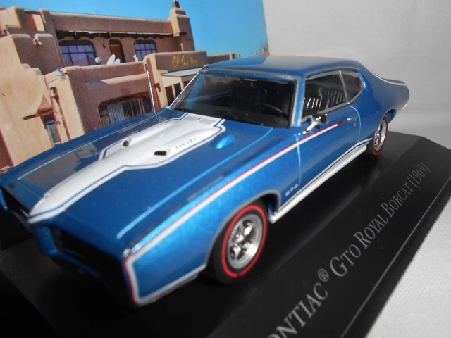 Miniature Pontiac GTO Cabriolet 1966 - Western Models 1/43 - Bordeaux