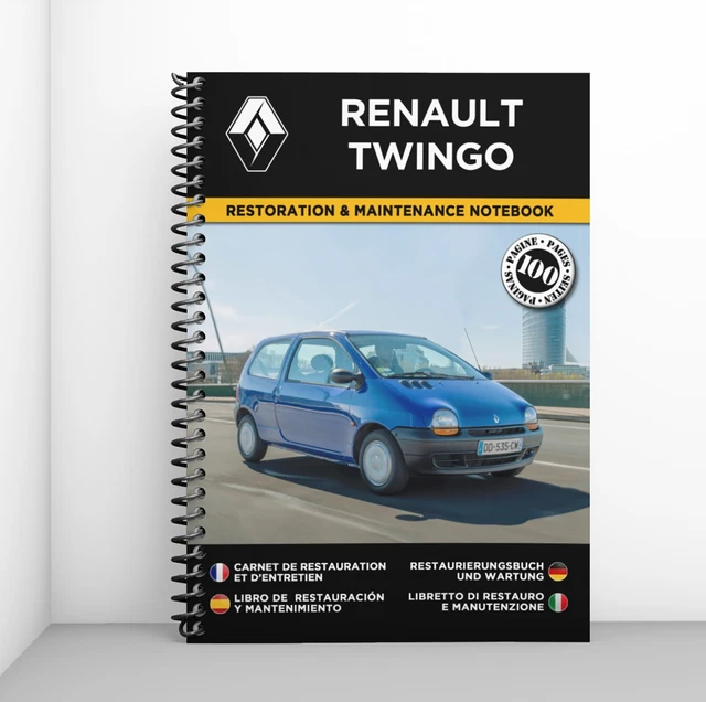 Carnet D'entretien Voiture Renault - Version Bilingue Français/Néerlandais - Neuf