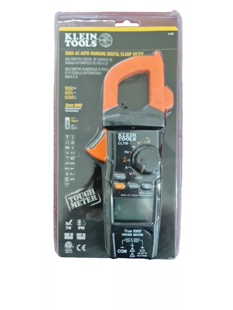 *BRAND NEW* - Klein Tools AC Auto-Ranging TRMS Digital Clamp Meter (FREE SHIP)