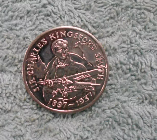 Sir Charles Kingsford Smith  Australian 1988  Medal