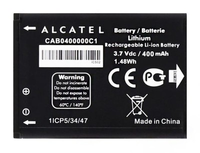 Аккумулятор alcatel cab0400000c1