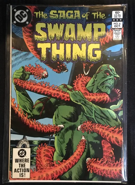 The Saga Of Swamp Thing #6 (Oct 1982, DC Comics)