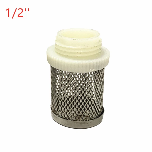 Corrosion resistant Rain Barrel Strainer with Fine Mesh Stainless Steel Basket