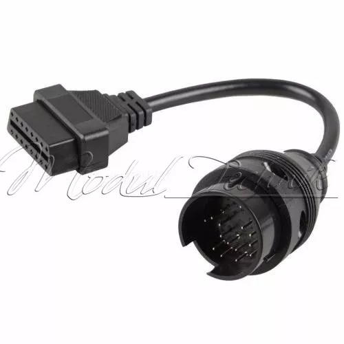 OBDⅡOBD2 16 Pin to 38 Pin Diagnostic Adapter Connector Cable for Mercedes Benz