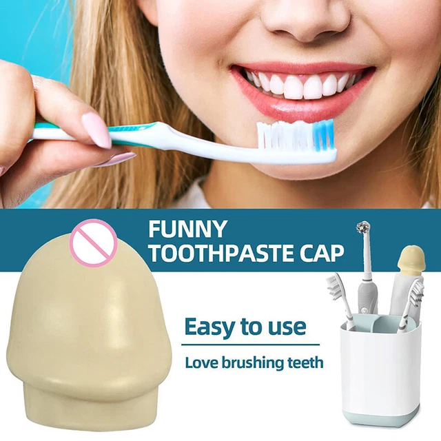 Spremiadentifricio Topper Dentifricio Ugello Divertente 3D Cappuccio Dispensa Sg