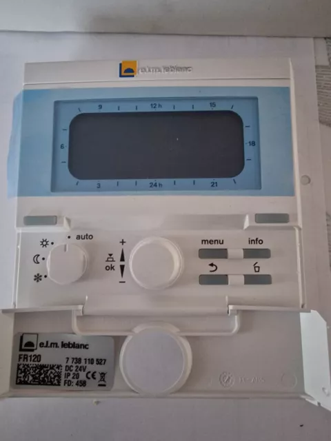 Thermostat Programmable ELM LEBLANC FR 120 7738110527