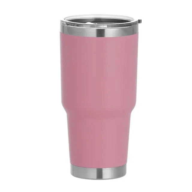 30 Oz Stainless Steel Insulated Tumbler Travel Mug For Hot Cold Coffee With Lid