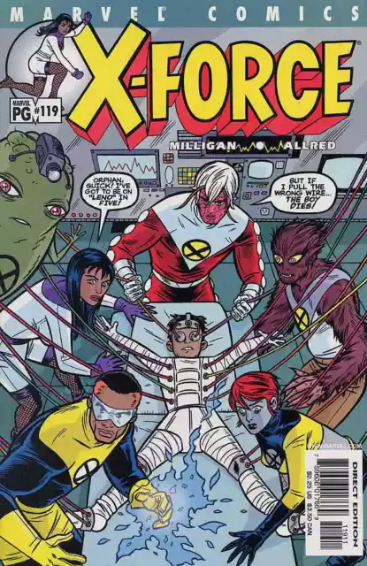 X-Force #119 Marvel Comics October Oct 2001 (VFNM)