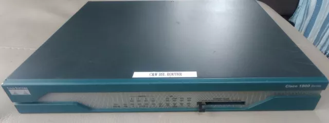 Cisco 1801 Integrated Service Router 100/1000 Mbps Fast Ethernet Network