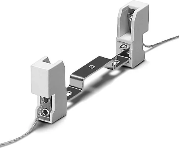 Montaggio Houben R7s, 200mm, beige 107194 Portalampada Montaggio ceramica/metallo