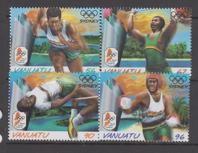 Vanuatu - Sydney Olympic Games Issue (Set MNH) 2000 (CV $7)