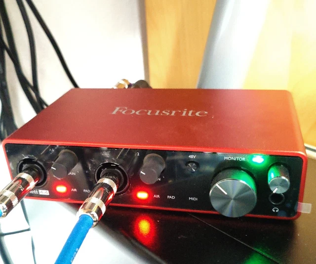 FOCUSRITE SCARLETT 4I4 3rd Gen USB Audio Interface 175.00 PicClick