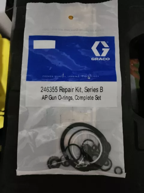 Graco 246355 Repair Kit, Series B AP Gun O-rings, Complete Set
