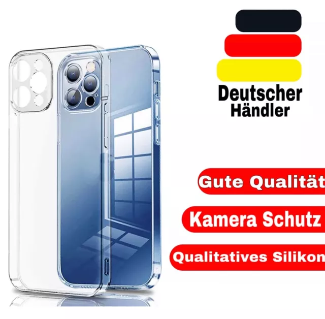 Hülle für iPhone 13, 13 Pro Kamera Handy Case Silikon Slim