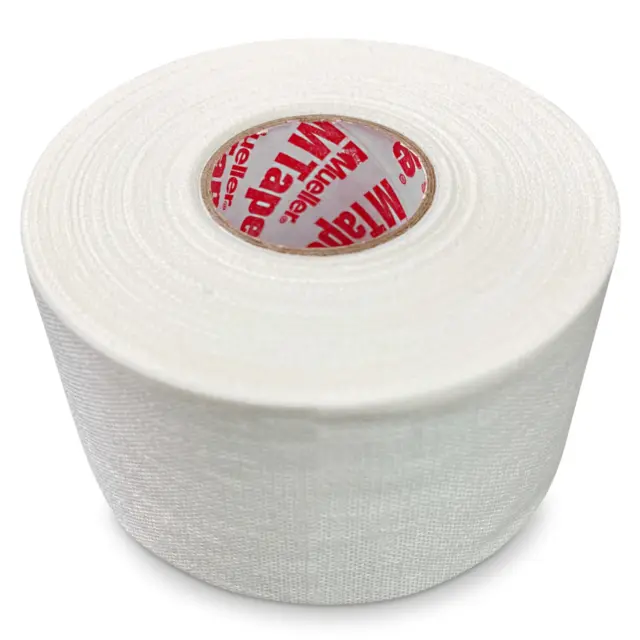 Athletic Tape - White - 1 ,and 1/2" x 15 yards - Mueller M tape - one roll