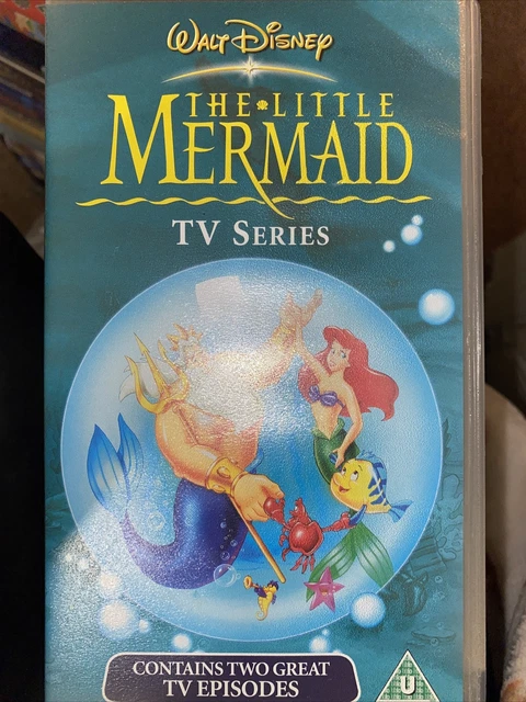 WALT DISNEY THE Little Mermaid TV Series VHS Video Episodes 25-26 ...