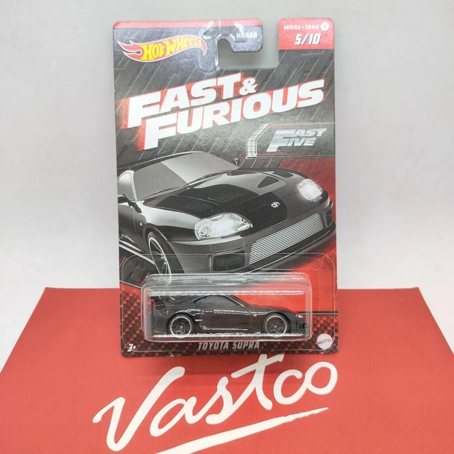 2023 HOT WHEELS Fast & Furious Toyota Supra noir Fast Five série 1