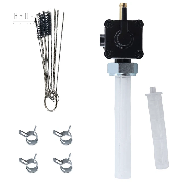 Baceyong Robinet D'arrêt De Réservoir De Carburant Pour Moto, Essence