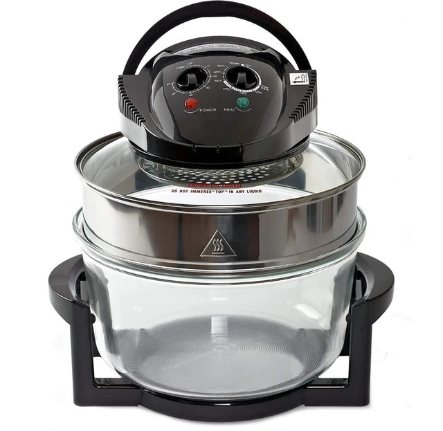 17L HALOGEN AIR Fryer Rotary Convection Oven Multi Cooker Low Fat