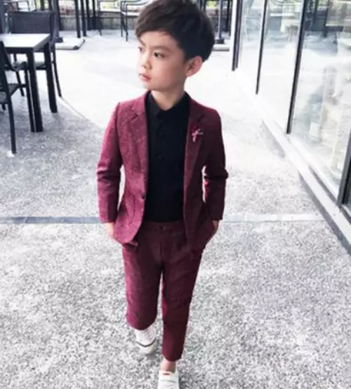 Formal Kids Party  2Pc Boys Clothes Formal Suit Wedding  Boy Blazer Suit Dress