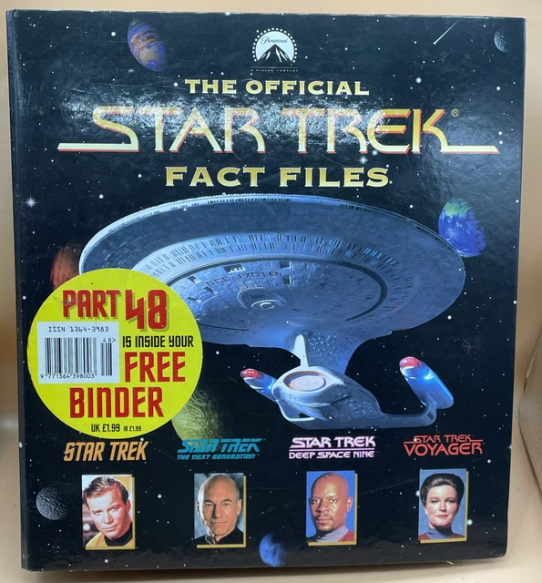 OFFICIAL STAR TREK FACT FILE THE Official Star Trek Fact File 4 Folder People