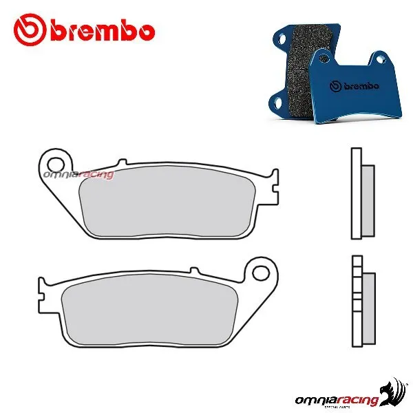 Plaquettes de frein arrière Brembo Carbon Ceramica Victory Judge 1800 2013-2014