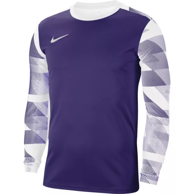 Football / Soccer Goalies Shirt Nike Park Iv Uni Purple/White Kids Sizes S-Xl