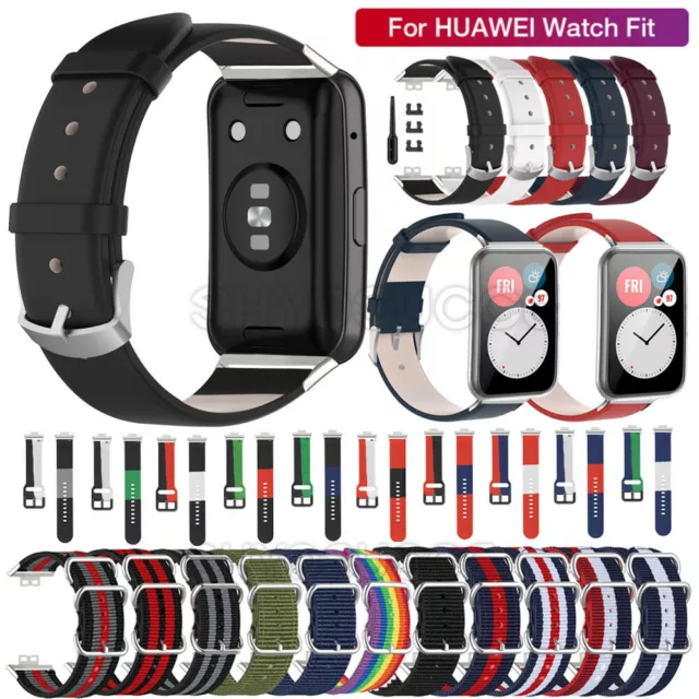 Für Huawei Watch Fit Smart Watch Ersatzband Armband Sport Fitness Atmungsaktiv