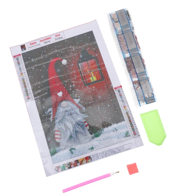 Diamond Drawing Cloth Reindeer Picture Art Gnome Kits