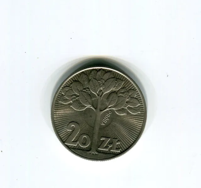 Polen 20 Zloty  1973 Probe  in st (M5658)